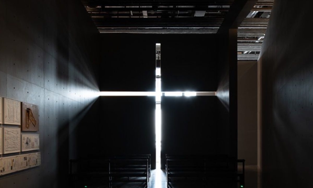  Tadao Ando's workd of Church of Light Photo: Courtesy for Beijing Contemporary Art Foundation