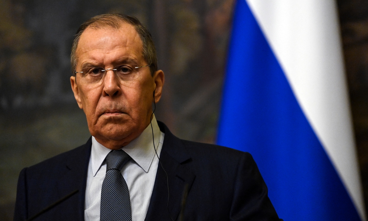 Sergey Lavrov Photo: AFP