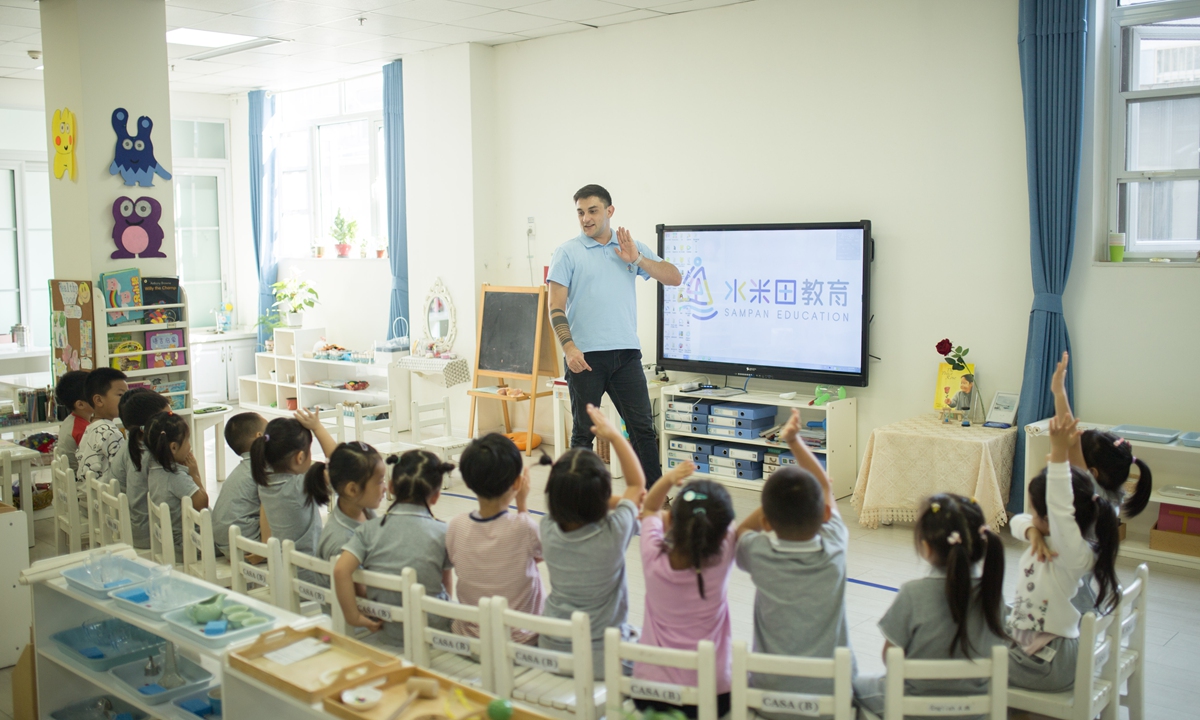 Jacobus Coenraad Hoffman in his class Photo: Shan Jie/GT