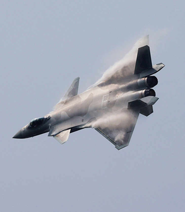 J-20 jets, China's most advanced stealth fighter jets powered by domestic engines, made their debut at the opening ceremony of the China Airshow 2021 in the host city Zhuhai, South China's Guangdong Province on Tuesday.Photo: Cui Meng/GT