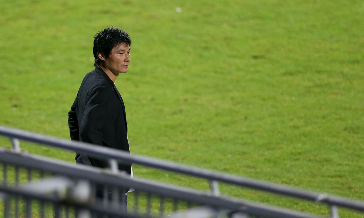 Sichuan Jiuniu coach Li Yi Photo: VCG