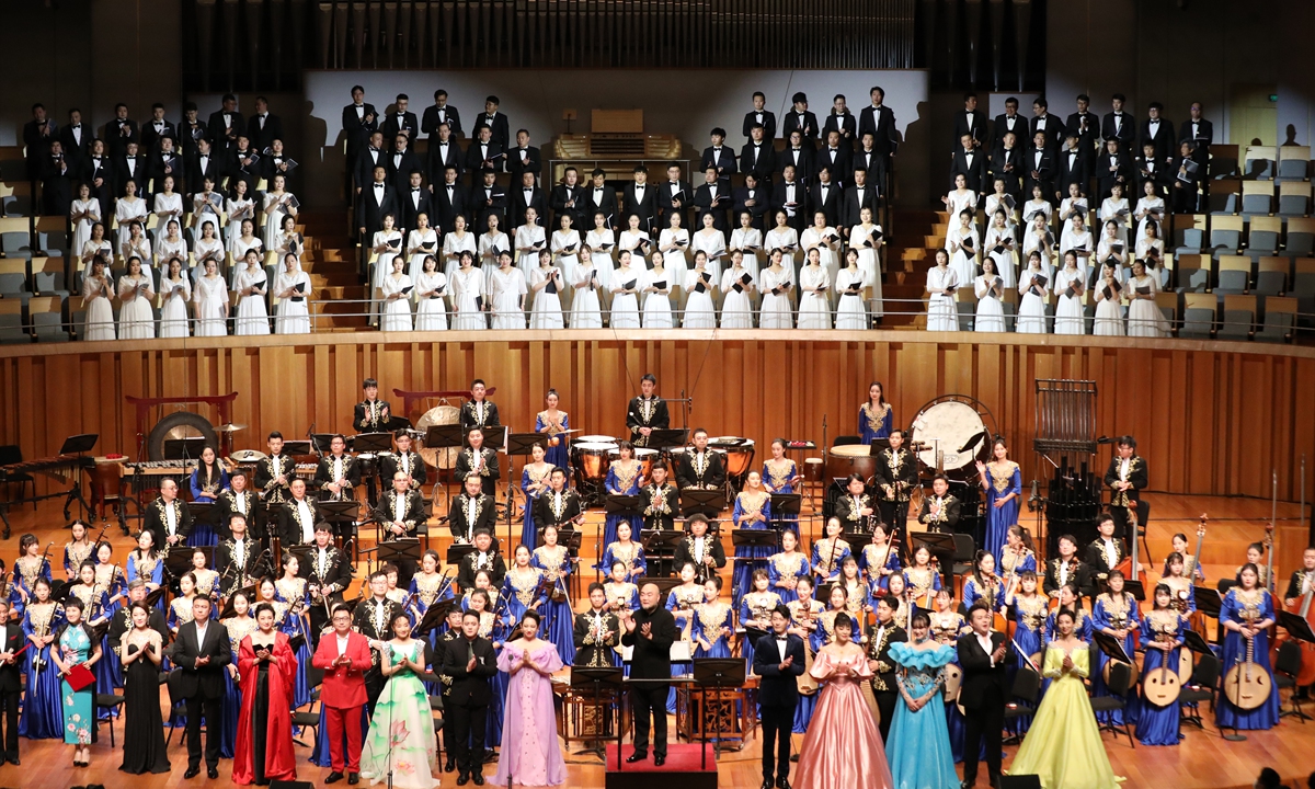 The performance at NCPA Photo: Courtesy of Zhuhai Folk Orchestra