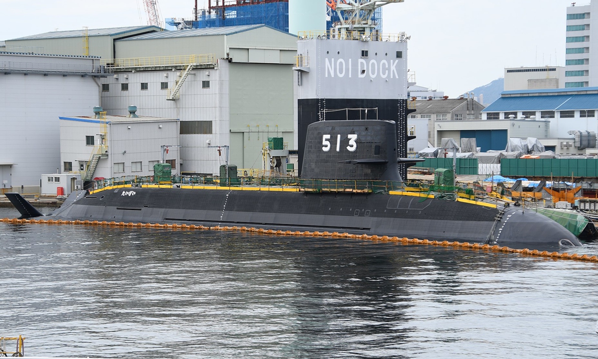 Japanese Big Whale class submarine Photo: Screenshot from Wikipedia
