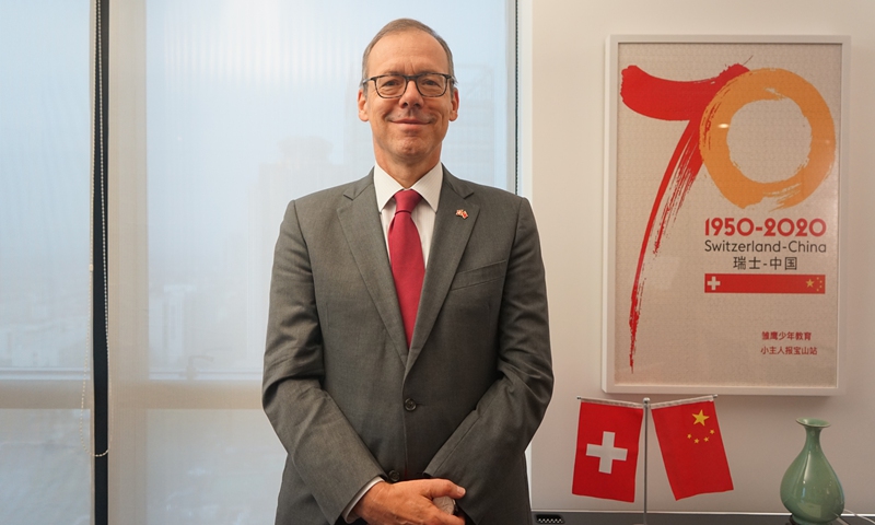 Consul General of Switzerland in Shanghai Olivier Zehnder