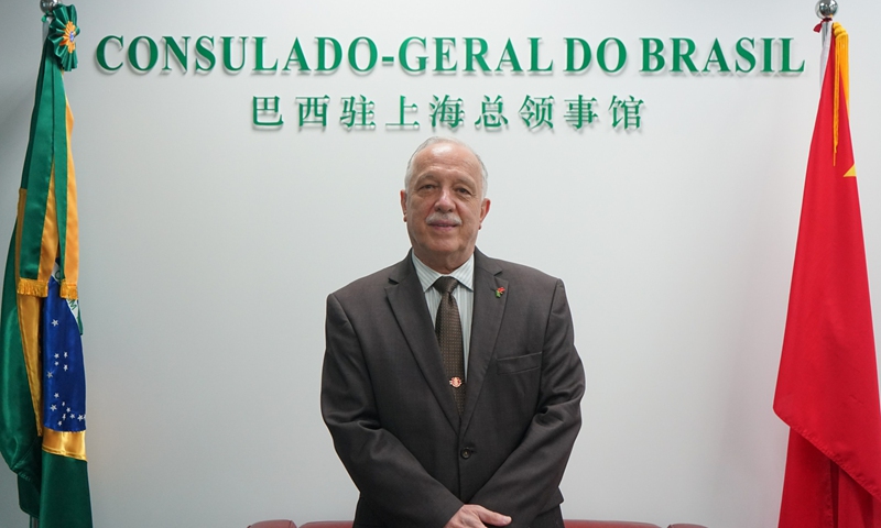 Consul General of Brazil in Shanghai Gilberto Fonseca Guimarães de Moura
