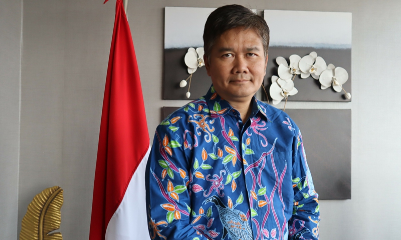 Consul General of Indonesia in Shanghai Deny Wachyudi Kurnia
