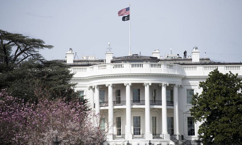 The White House in Washington D.C., the United States, March 16, 2020.(Photo: Xinhua)