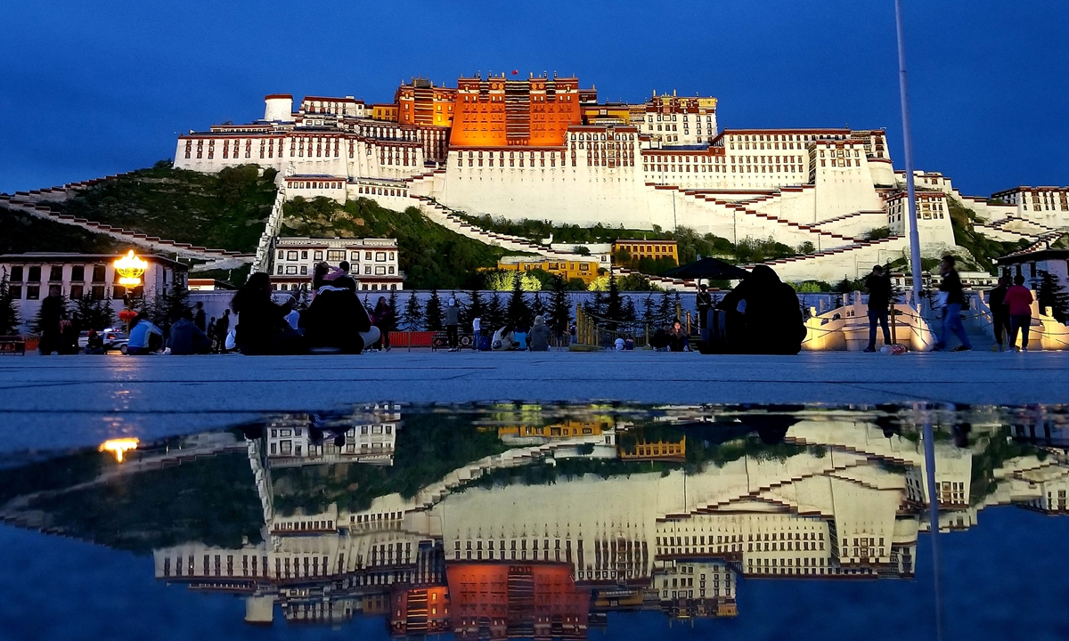 The Potala Palace in Lhasa Photo: IC