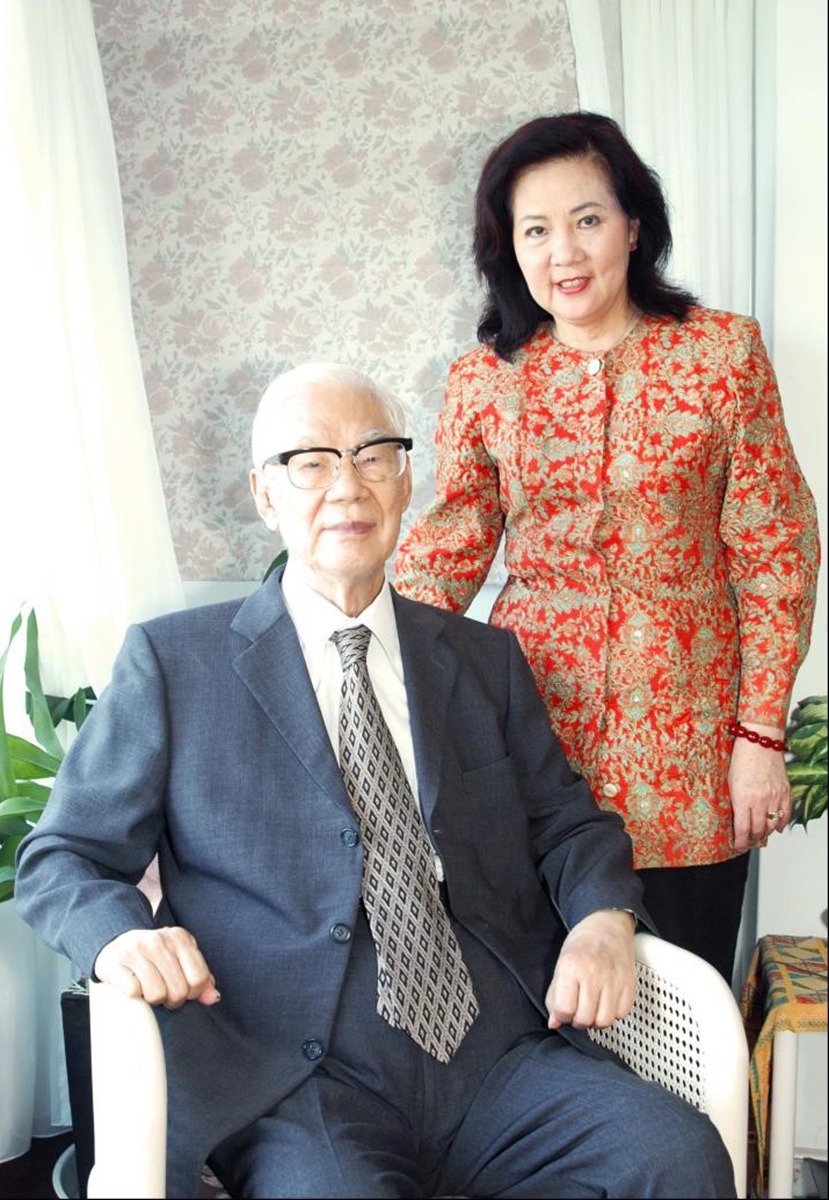 Bo Yang and Chang Shiang-Hua Photo: Courtesy of Chang