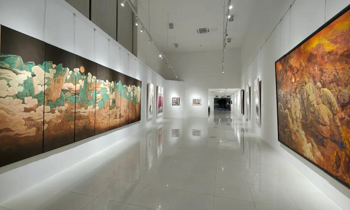 The exhibition Photo: Courtesy of Su Xiao