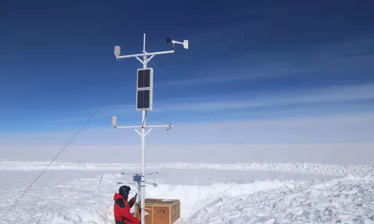 Kunlun meteorological station in the Antarctic File photo: China Meteorological Administration