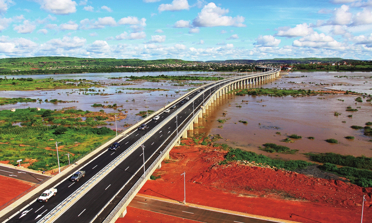 The Bamako Third Bridge (Mali) Photo: courtesy of China Energy Engineering Group Co