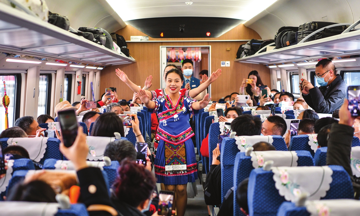 Domestic section of China-Laos railway to increase capacity for Spring festival - Global Times
