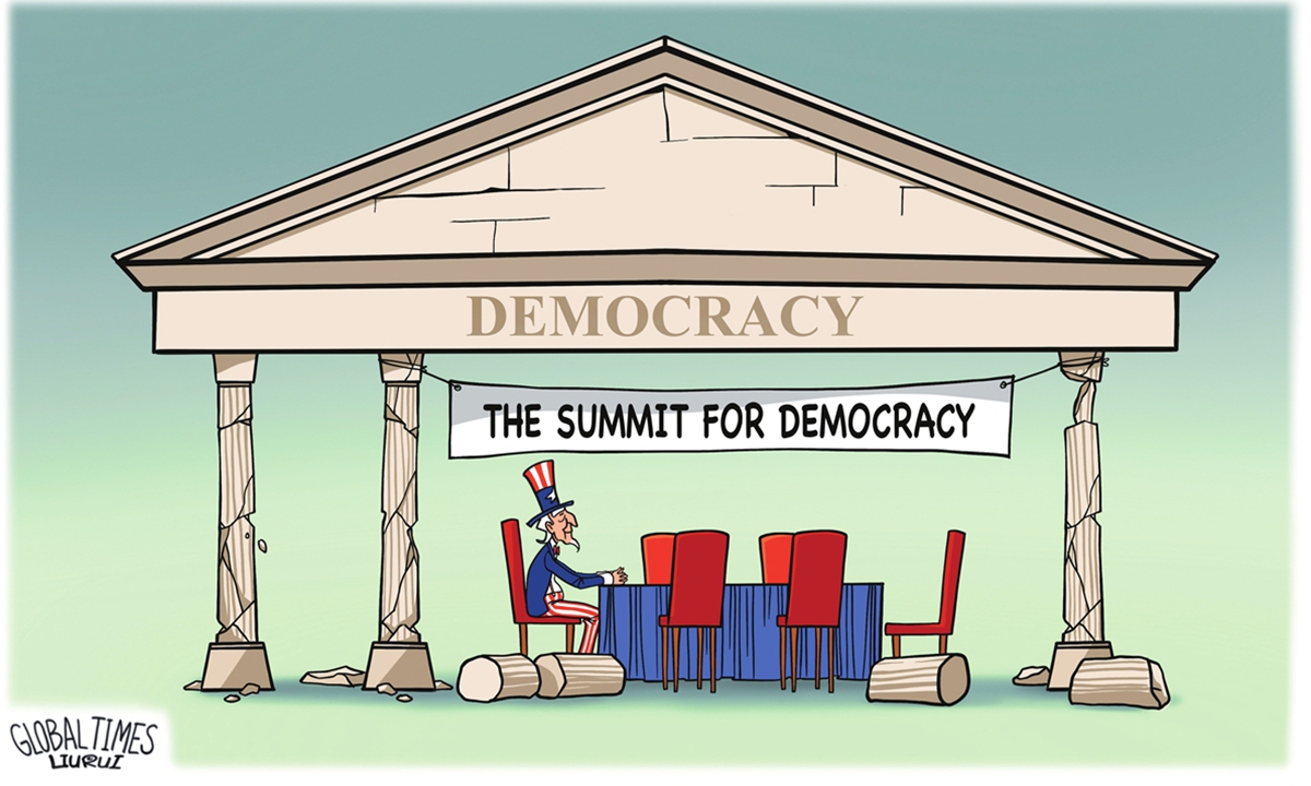 US democracy Illustration: Liu Rui/GT