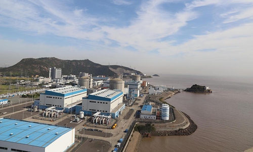 Qinshan Nuclear Power Station in East China's Zhejiang Province Photo: CFP