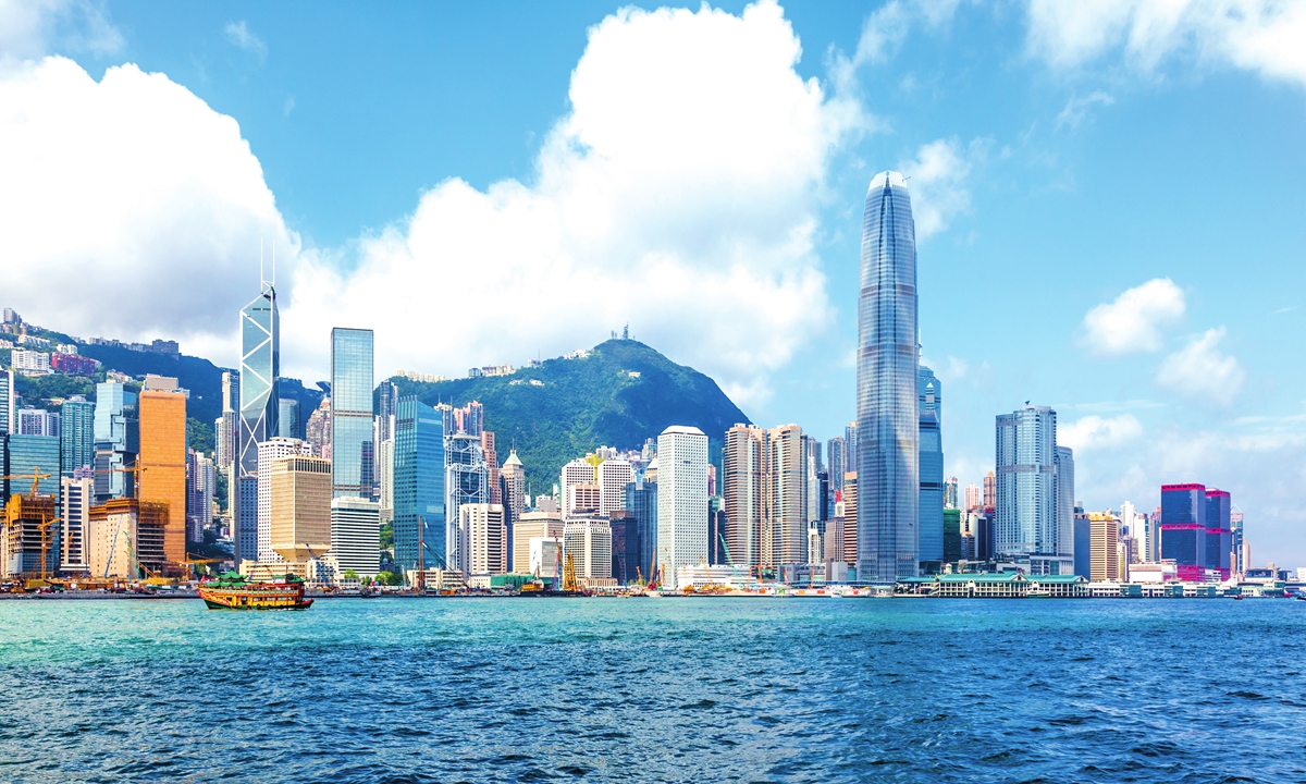 A view of Hong Kong Photo: VCG
