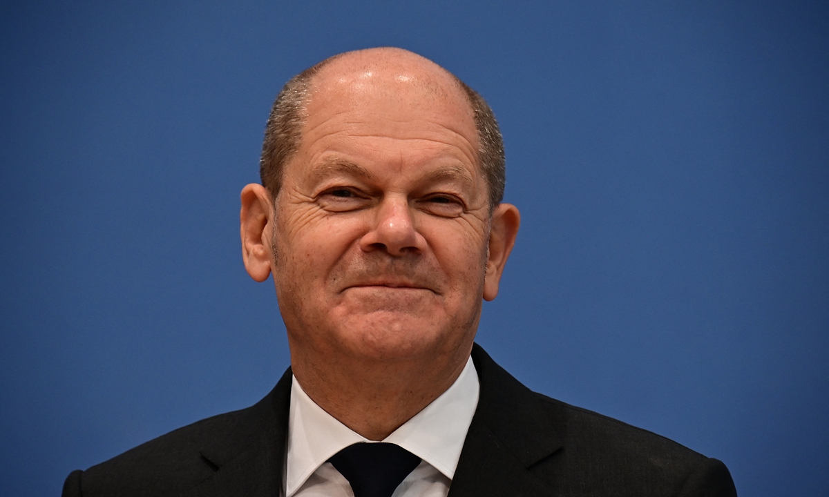 Olaf Scholz Photo: AFP