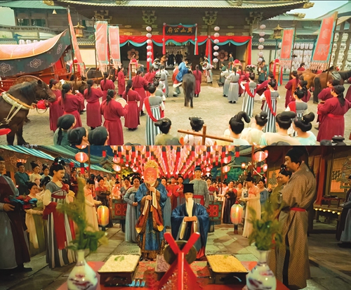 A scene from <em>Dancing Through the Millennium</em> Photo: Courtesy of Bilibili
Below: A scene from <em>Luoyang</em> Photo: Courtesy of iQIYI