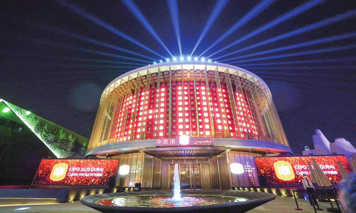 China Pavilion at the Dubai 2020 Expo Photos: VCG