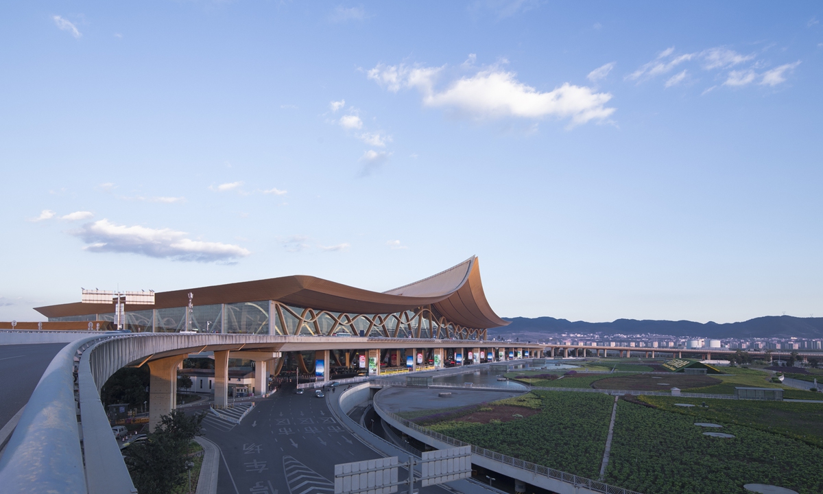 Kunming Changshui International Airport in Southwest China's Yunnan Province Photo: IC