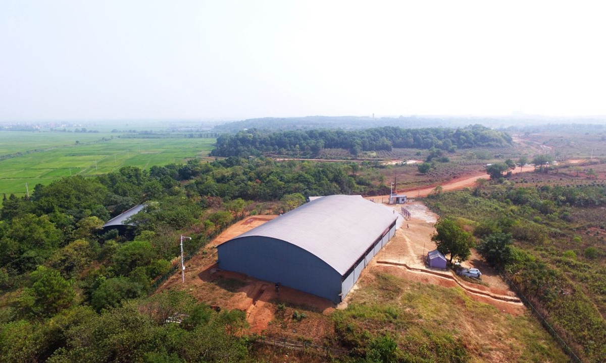 Guozishan Tomb in East China's Jiangxi Province Photo: Web