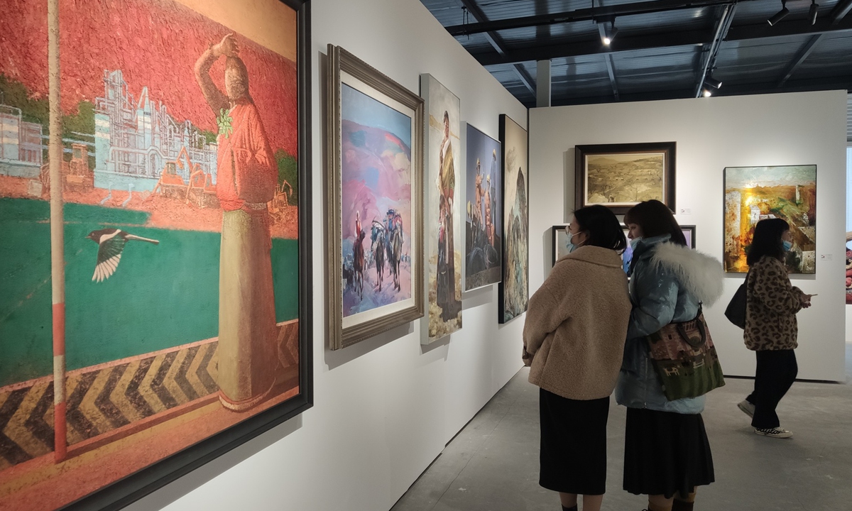 The exhibition Photo: Courtesy of Wang Zhigang 