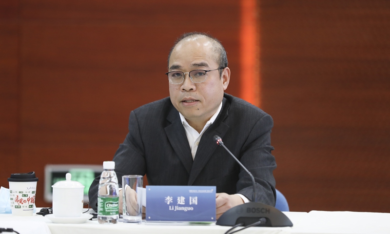 Li Jianguo, editor-in-chief of the CICG American Communication Center Photo: Courtesy of China International Communications Group