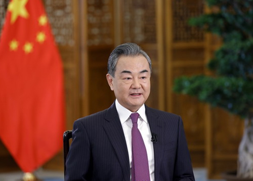 Chinese State Councilor and Foreign Minister Wang Yi Photo: mfa.gov.cn