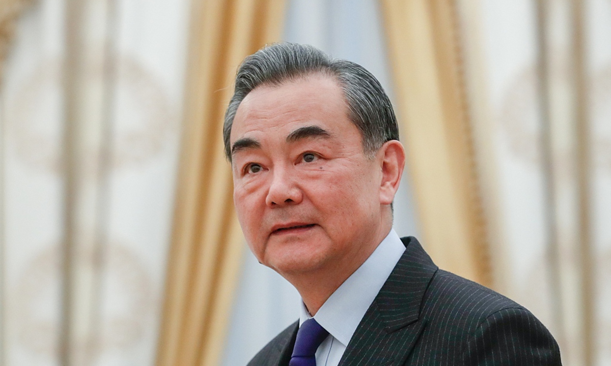 Chinese State Councilor and Foreign Minister Wang Yi. Photo: VCG