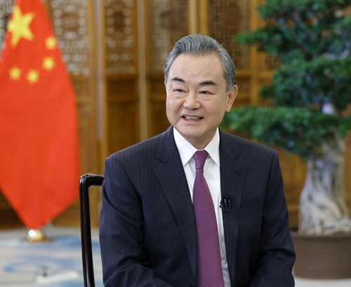 Chinese State Councilor and Foreign Minister Wang Yi Photo: mfa.gov.cn