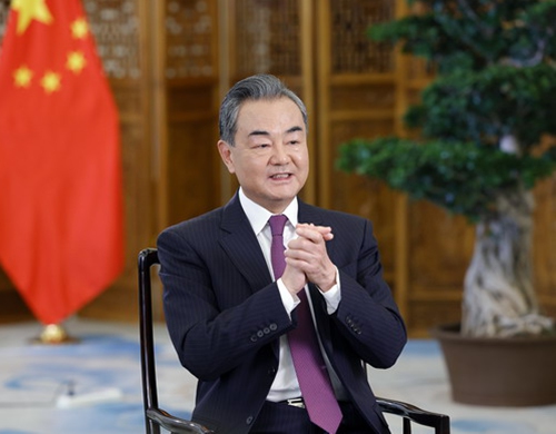 Chinese State Councilor and Foreign Minister Wang Yi Photo: mfa.gov.cn