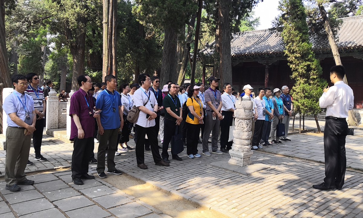 A training of the Jining Leadership Political and Moral Education Base Photo: Courtesy of the Jining Leadership Political and Moral Education Base






