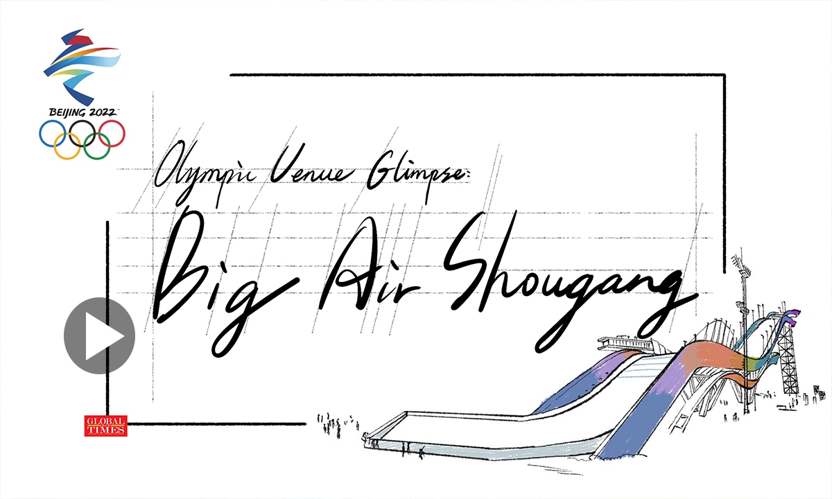 Glimpse at an Olympic Venue Big Air Shougang Global Times
