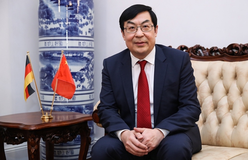 Wang Weidong, minister and chief of the Economic and Commercial Department at the Chinese Embassy in Germany Photo: Courtesy of the Chinese Embassy in Germany