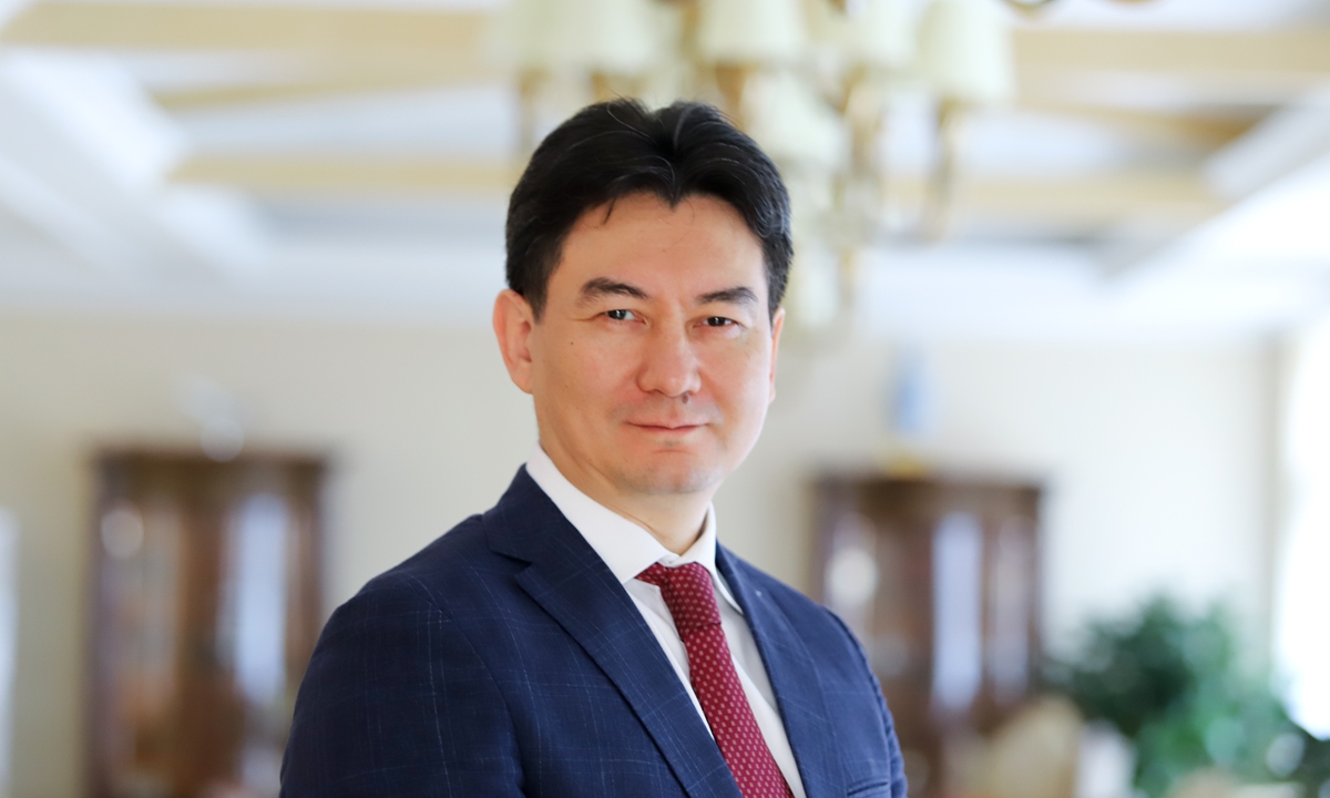 Kazakhstan's Ambassador to China Gabit Koishibayev. Photo: Courtesy of Embassy of Kazakhstan in China