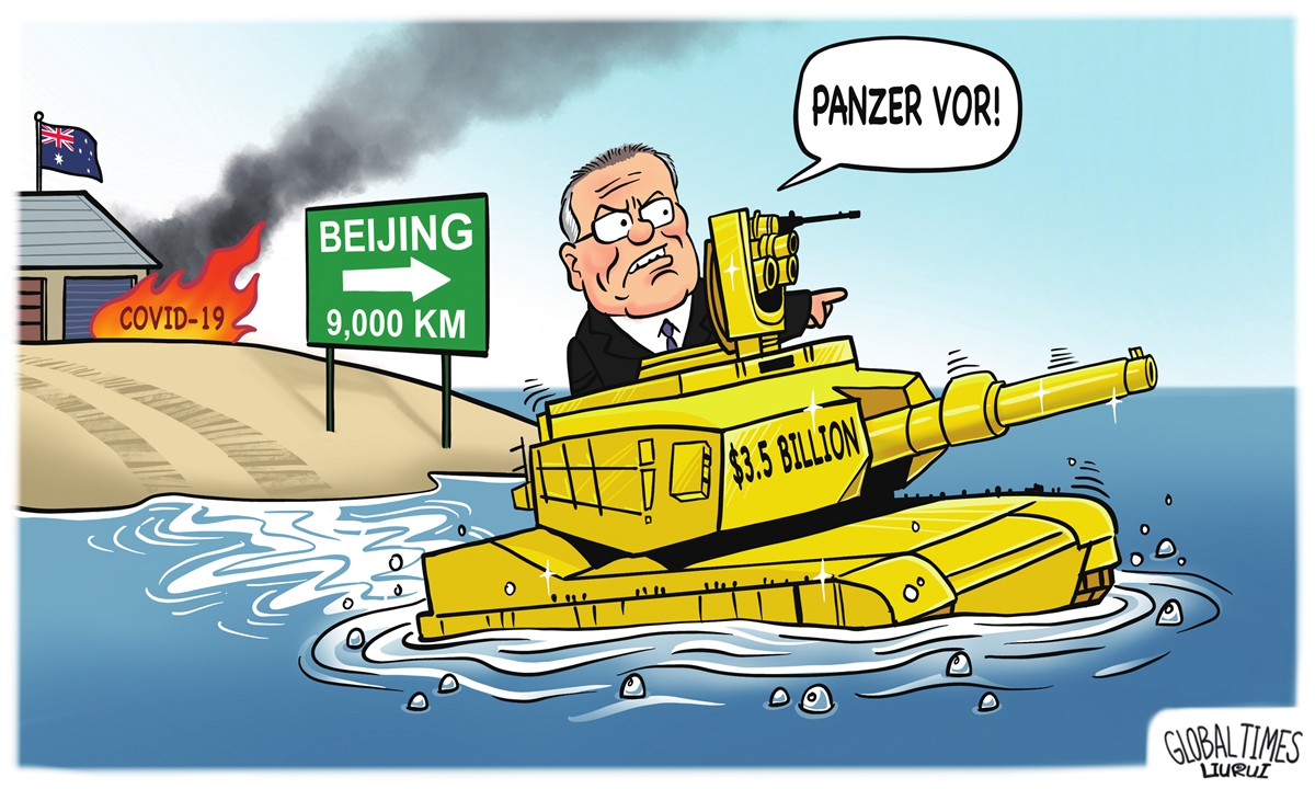 Panzer Vor! Illustration: Liu Rui/Global Times