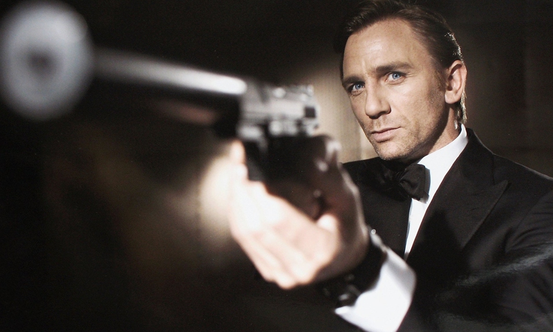 Daniel Craig as James Bond Photo:VCG