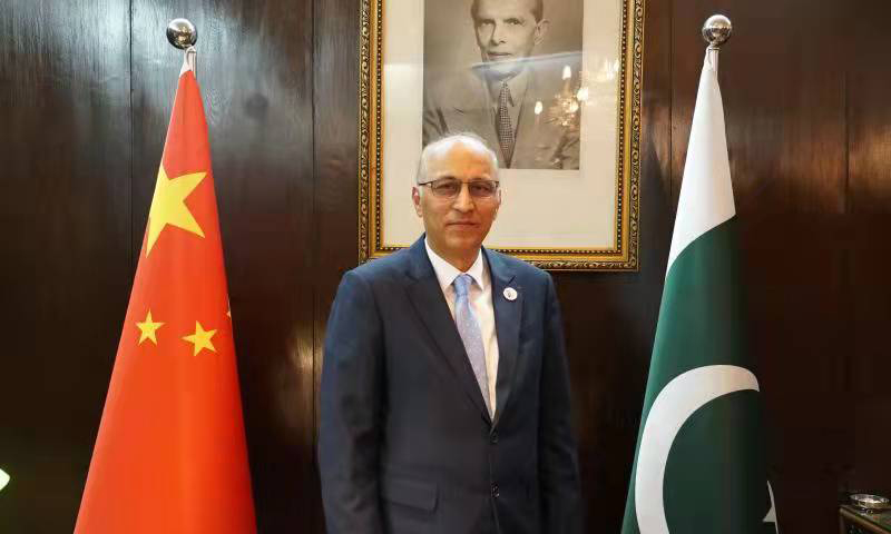 Pakistan Ambassador to China Moin ul Haque. Photo: Courtesy of the Embassy of Pakistan in China