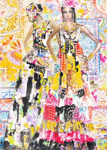 Meng Ba Li 181 cm x 131 cm 2021