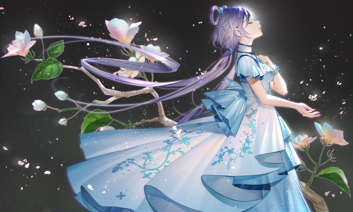 Vocaloid Luo Tianyi 
Photo: Courtesy of Zhao Nan