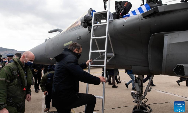 Greece receives French-made Rafale fighter jets - Global Times