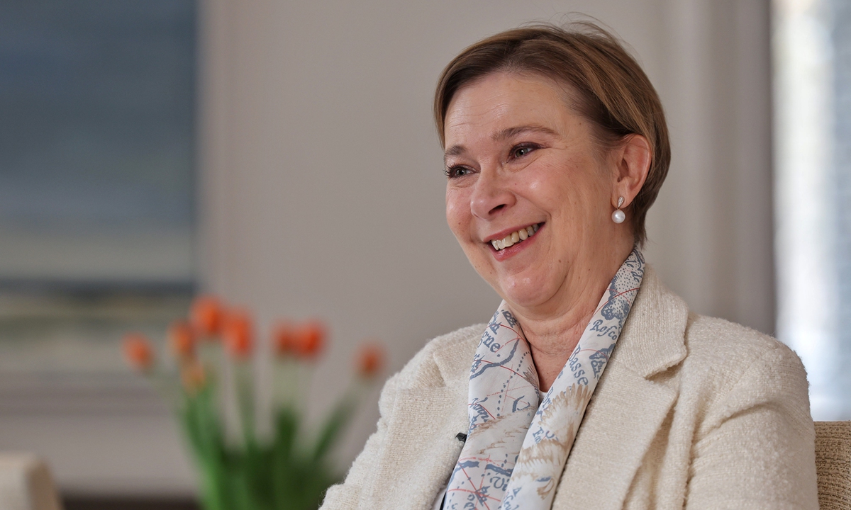 Swedish Ambassador to China Helena S?ngeland. Photo: Li Hao/GT