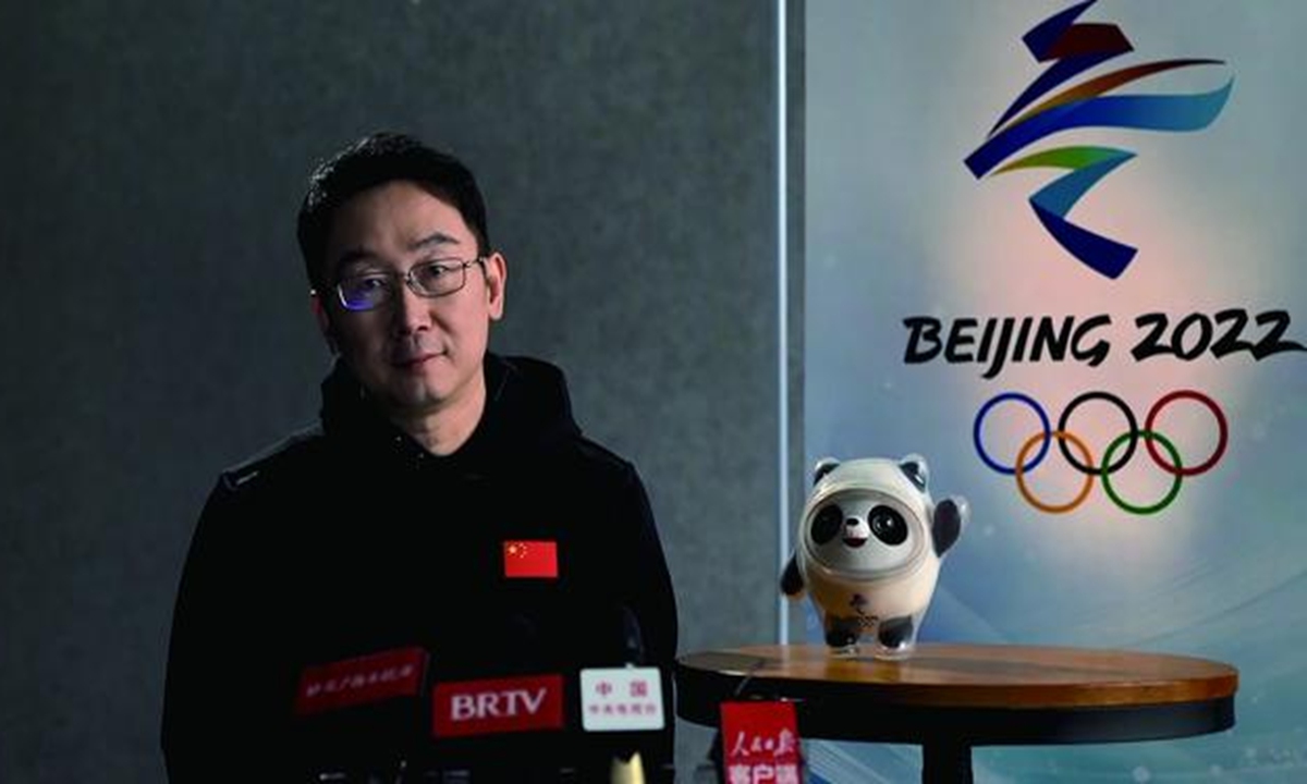Chinese film director Lu Chuan is selected as the chief director of the official film of the Beijing 2022 Winter Olympic Games on January 25, 2022. Photo: from the Beijing Organising Committee for the 2022 Olympic and Paralympic Winter Games