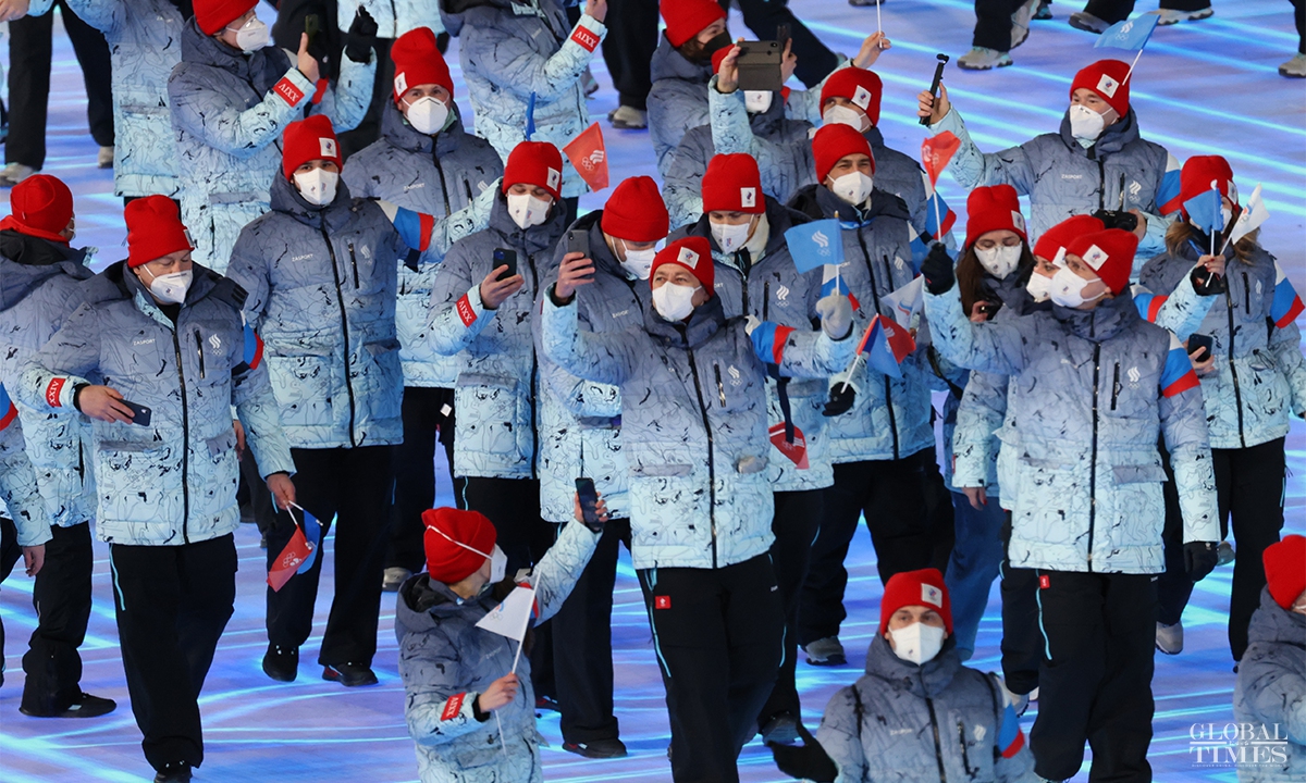 Beijing 2022 opening ceremony Photo:Li Hao/GT