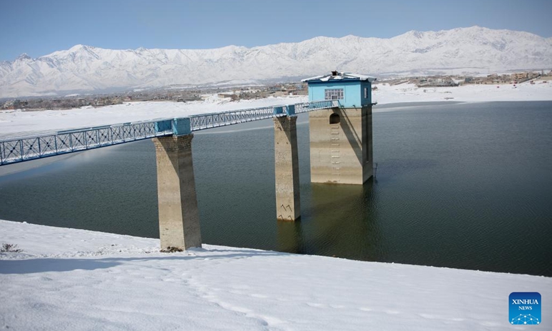 Photo taken on Feb. 7, 2022 shows a view of Qargha lake in Kabul, Afghanistan.(Photo: Xinhua)