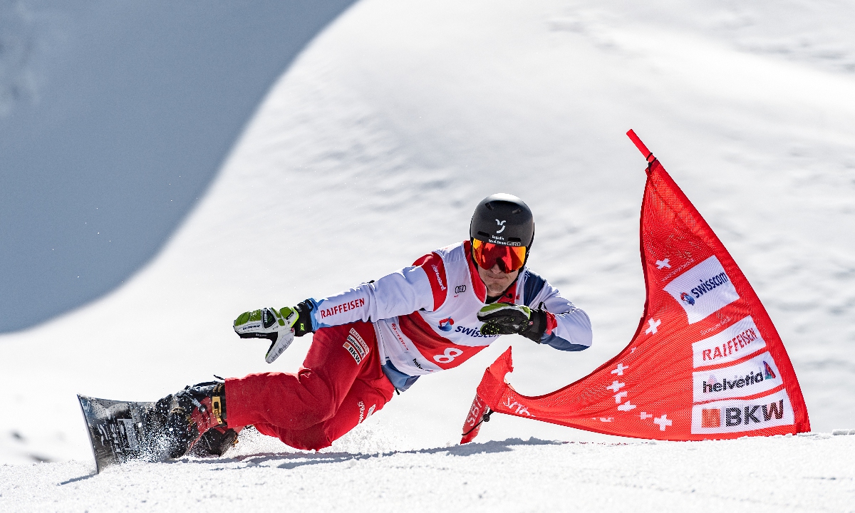 Swiss snowboarder Nevin Galmarini.Photo:Courtesy of Nevin Galmarini 