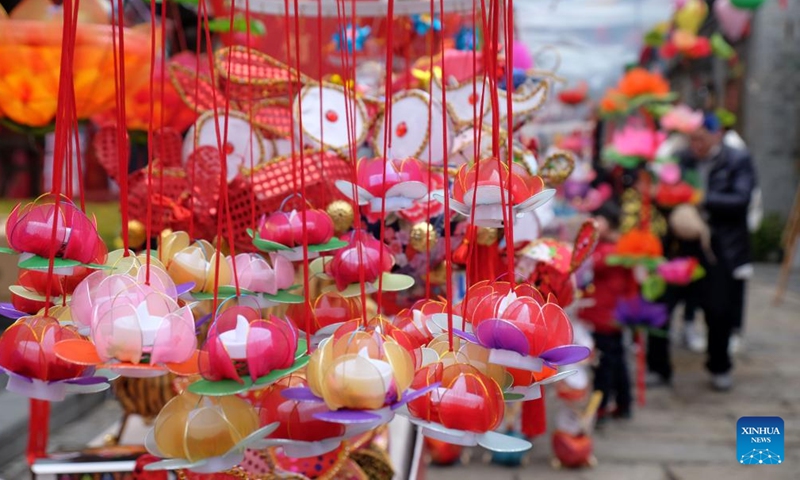 Various events held across China to celebrate upcoming Lantern Festival ...