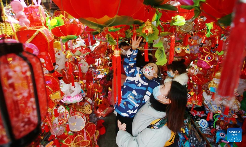 Various events held across China to celebrate upcoming Lantern Festival ...