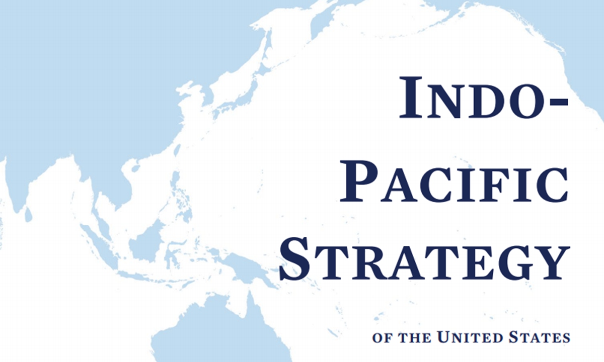 Screenshot of US Indo-Pacific Strategy