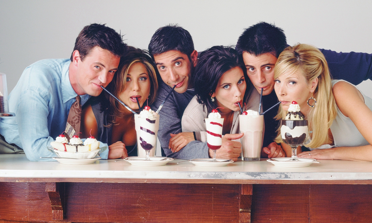 Characters of <em>Friends</em> Photo: VCG